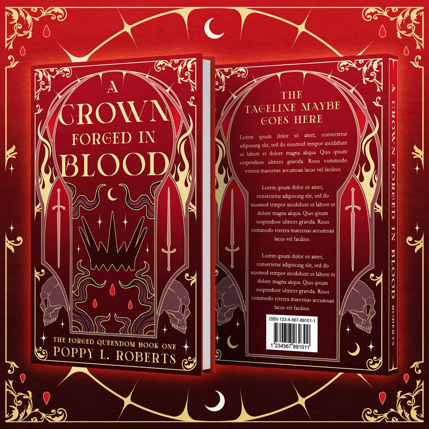 A Crown Forged in Blood -Signed Hardback- PRE-ORDER